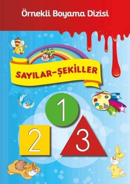 Örnekli Boyama - Sayılar - Şekiller ürün görseli