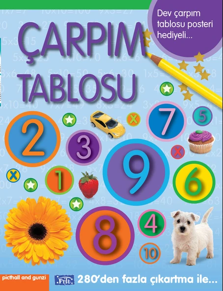 Çarpım Tablosu (Poster Hediyeli)