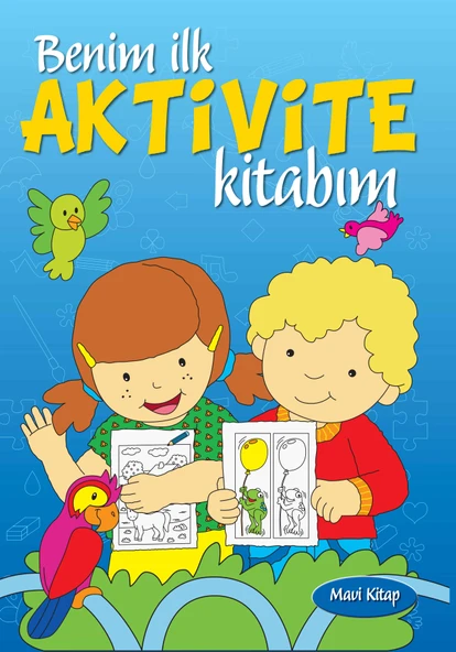 Benim İlk Aktivite Kitabım (Mavi Kitap) ürün görseli