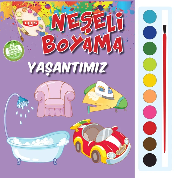 Neşeli Boyama - Yaşantımız ürün görseli