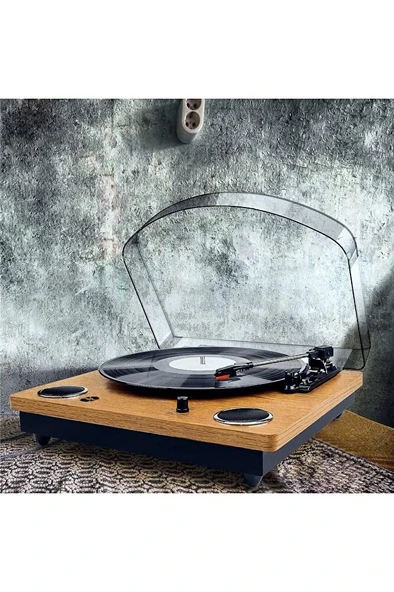 TT249 Retro Pikap Bluetooth Mp3 Kayıt Özelliği - 7