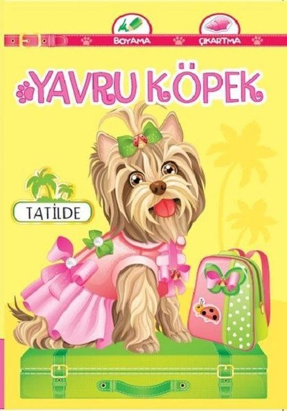 Yavru Köpek Tatilde ürün görseli