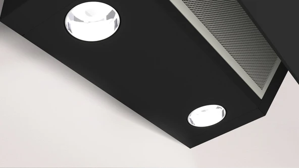 Profilo DVK6J469 Siyah Cam Duvar Tipi Davlumbaz - Resim 2