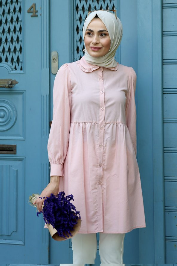 Bebe Yaka Tunik - Pudra