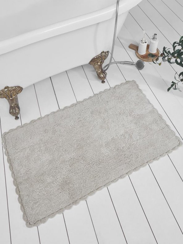 Karna Home Riva Kenarı El Örmesi Banyo Paspası 60x100 cm