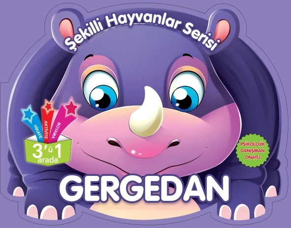 Şekilli Hayvanlar Serisi - Gergedan ürün görseli