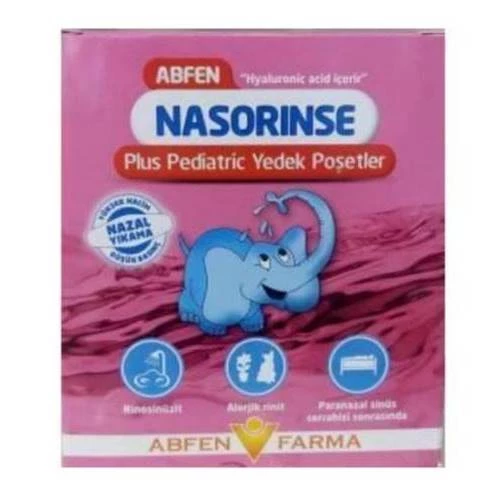 Abfen Nasorinse Plus Pediyatrik Yedek Poşet 50 Adet