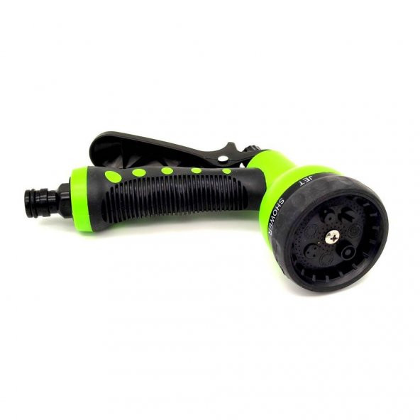 Spring Garden Fıskiye Tabancalı Spiralli Hortum Seti 7.5 mt. - 4