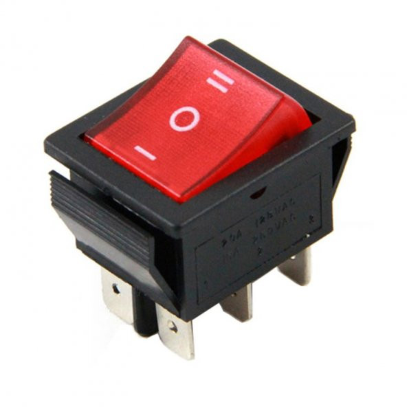 IC-105 Geniş Işıklı Anahtar ON-OFF-ON Switch