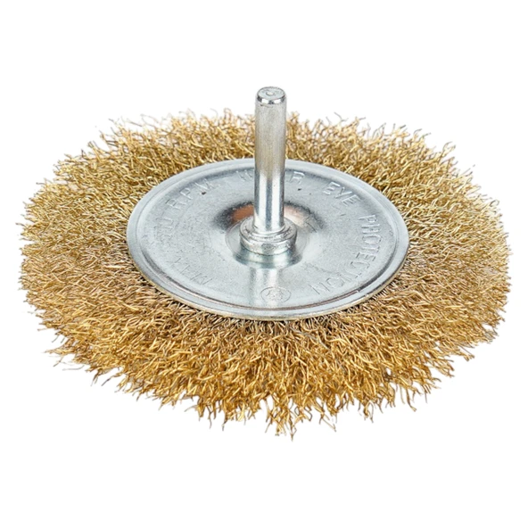 Fixonic Eratool ERA10072 100x10mm Pimli Daire Fırça Sarı Telli ürün görseli 1