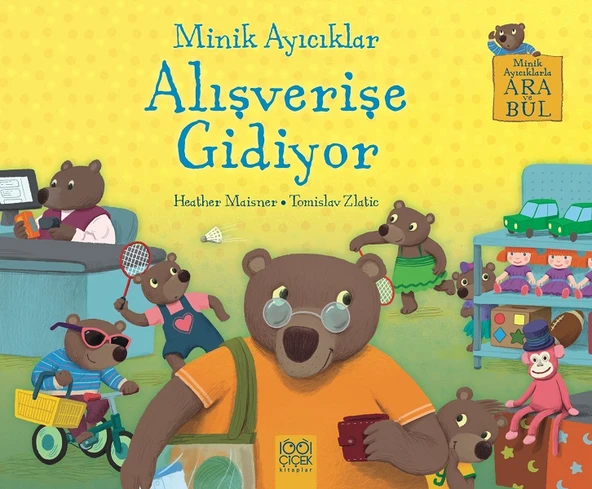 Minik Ayıcıklar Alışverişe Gidiyor ürün görseli