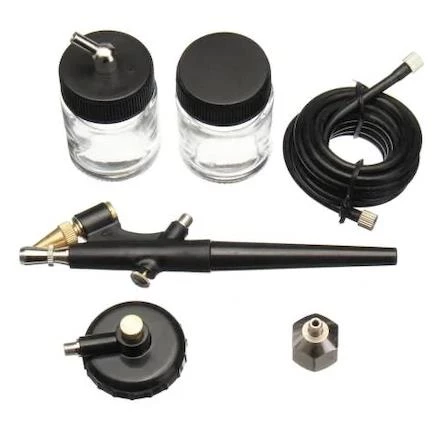 Muzi ABS1 Airbrush Set Pistole Boya Tabancası - 2