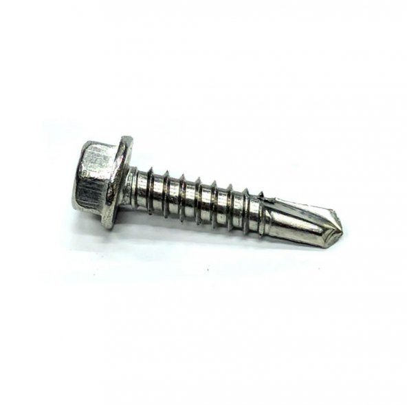 5.5x25 inox Paslanmaz Trapez Vidası x 10 Adet
