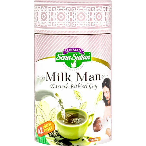Lokman Sena Sultan Milk Man Karışık Bitkisel Çay  42 Süzen Poşet 65 gr ürün görseli
