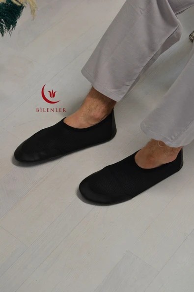 Kaydırmaz Taban Tavaf Patiği Hac ve Umre İçin 1. Sınıf Kalite, Patik İçi Akıllı Taban - Resim 4