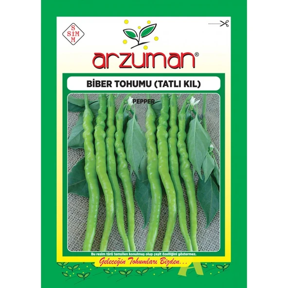 Arzuman Tatlı Kıl Biber Tohumu 10 gr ürün görseli