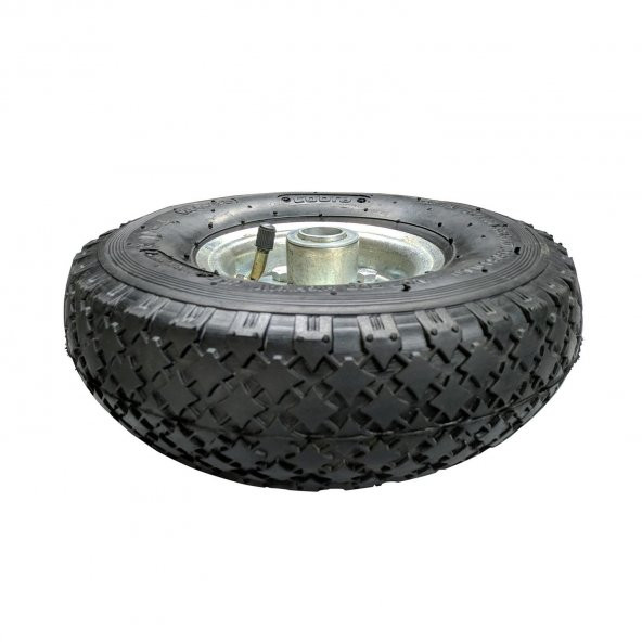Rulmanlı Şişme Tekerlek - Metal Jantlı - 260x85 136Kg - 2
