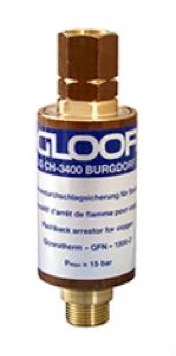 Gloor GL1500-O Oksijen Alev Tutucu (Saat İçin)