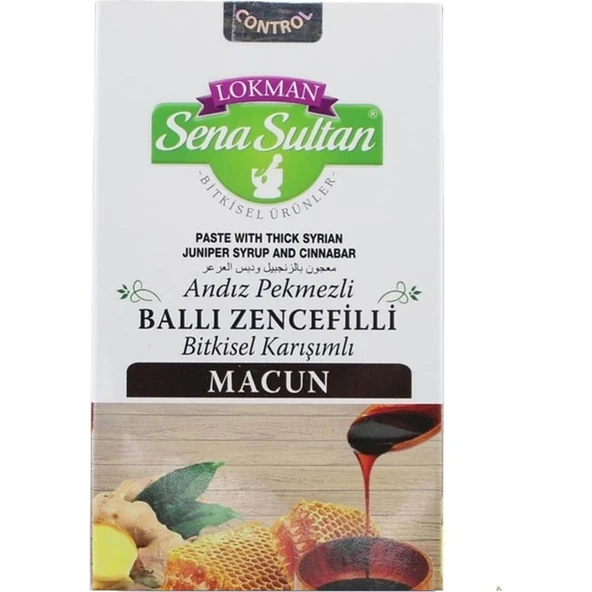 Sena Sultan Andız Pekmezli Ballı Zencefilli Macun 420 Gr ürün görseli