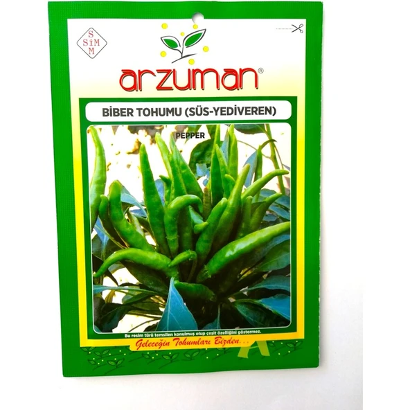 Arzuman Acı Süs Biberi Tohumu ürün görseli