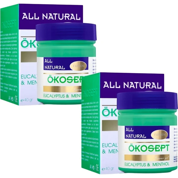 Ökosept Burun Açıcı Buharlaşan Merhem Bariyer Jel Viks 40 G x 2 Adet ürün görseli