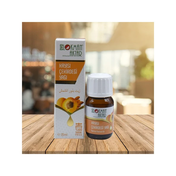 Lokman Aktar Kayısı Çekirdeği Yağı 20 ml ürün görseli