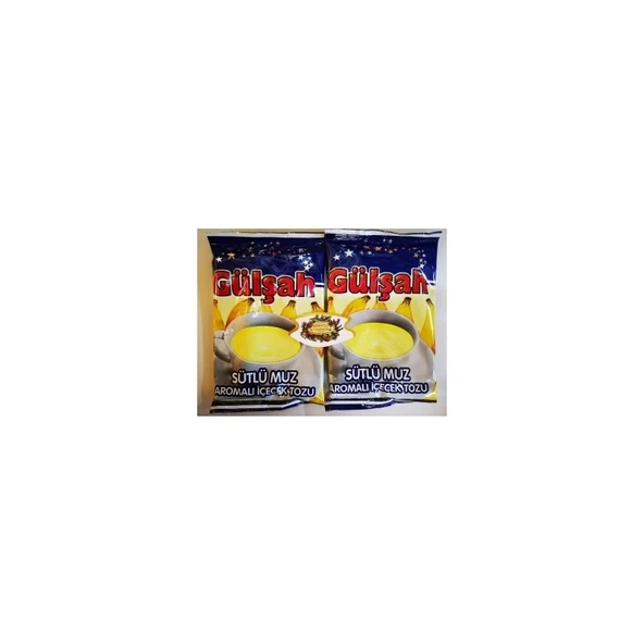 Gülşah Sütlü Muz Aromalı İçecek Tozu 250 gr x 2 ürün görseli