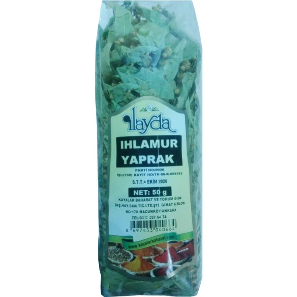 İlayda Ihlamur Yaprak Çiçek Karışık 50 gr - 1