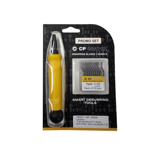 CP Grat-EX 10 Parça Çapak Alma Raspa Seti Promo Set 1