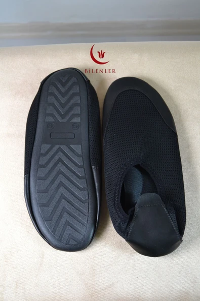 Kaydırmaz Taban Tavaf Patiği Hac ve Umre İçin 1. Sınıf Kalite, Patik İçi Akıllı Taban - Resim 2