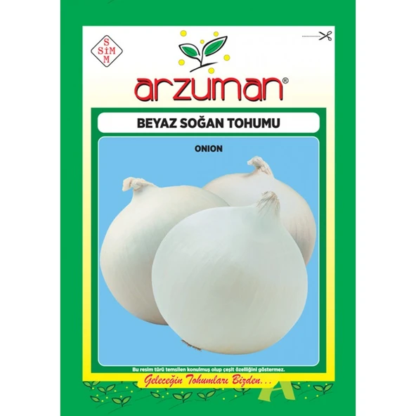 Arzuman Beyaz Soğan Sebze Tohum-5gr ürün görseli
