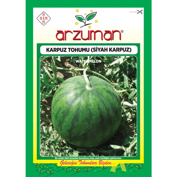 Arzuman Meyve Siyah Karpuz Tohum 10 gr ürün görseli