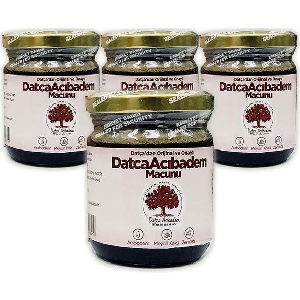 Datça Acıbadem Macunu 4' lü ürün görseli