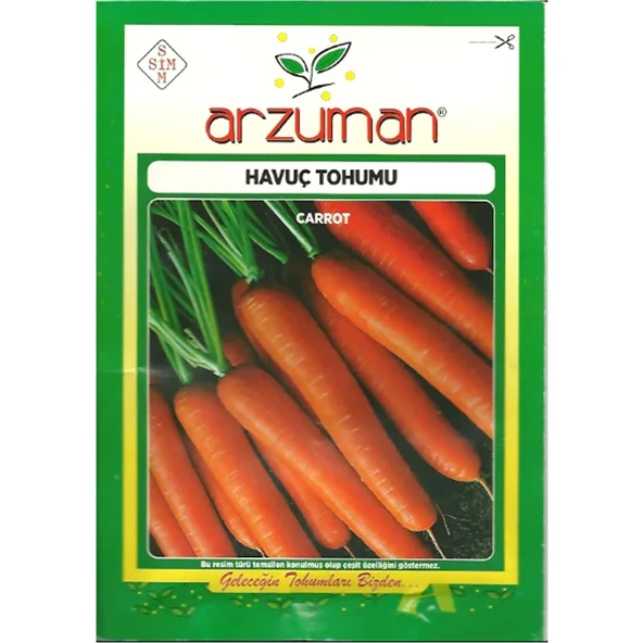 Arzuman Nantes Havuç 10 gr ürün görseli