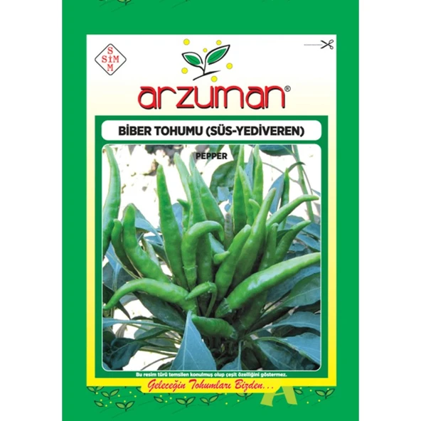 Arzuman Süs Yediveren Biber Tohum - 1