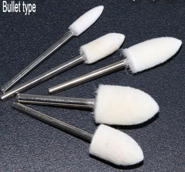 10x15 POLİSAJ KEÇESİ SAPLI 3mm KONİK - 2