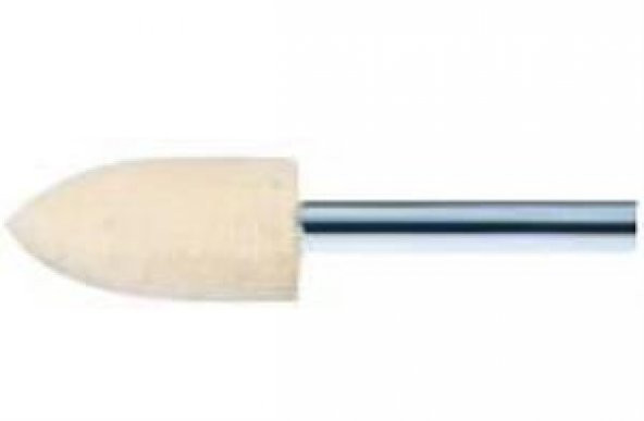 10x20 POLİSAJ KEÇESİ SAPLI 3mm KONİK