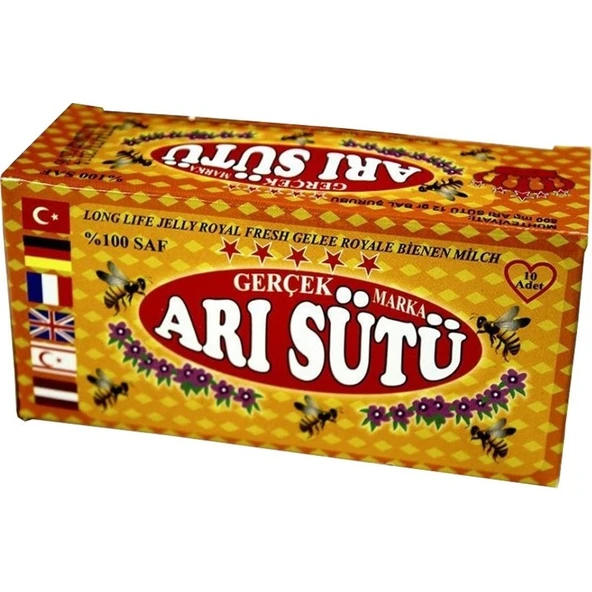 Gerçek Marka  Arı Sütü (10gr x10) 100 gr ürün görseli