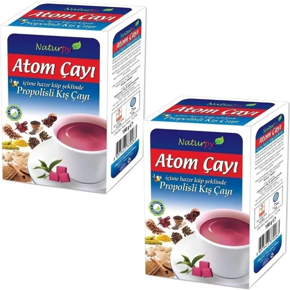 Xnews Naturpy Atom Propolisli Küp Kış Çayı 150 gr x 2 Adet - 1