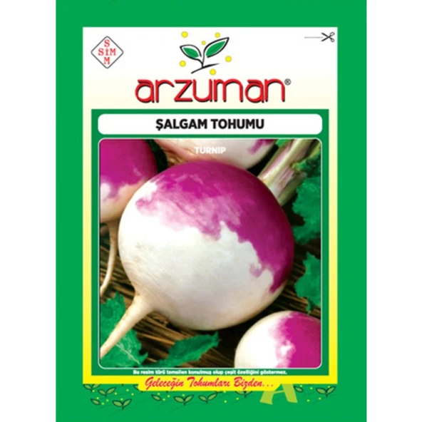 Arzuman Şalgam Sebze Tohum 10 gr ürün görseli
