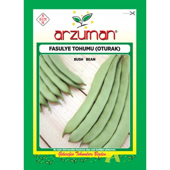 Arzuman Sebze Oturak Fasulye Tohum 50 gr ürün görseli