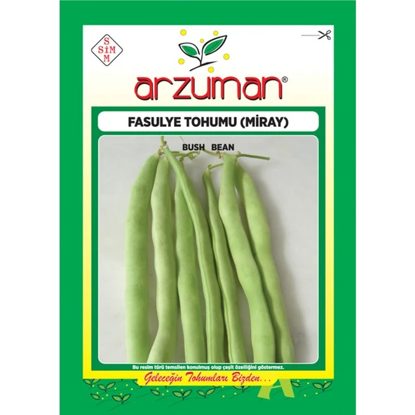 Arzuman Sebze Miray Fasulye Tohum 50 gr ürün görseli