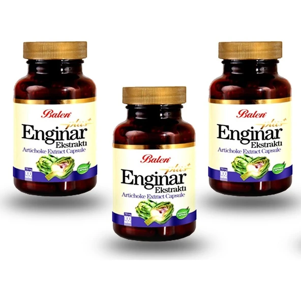 Balen Enginar Plus 100 Kapsül - 820 Mg x 3 Adet ürün görseli