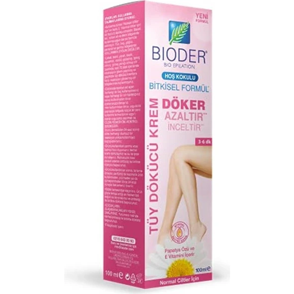 Bioder Tüy Dökücü Krem 100 Ml (Kadın/Normal Ciltler) - 1