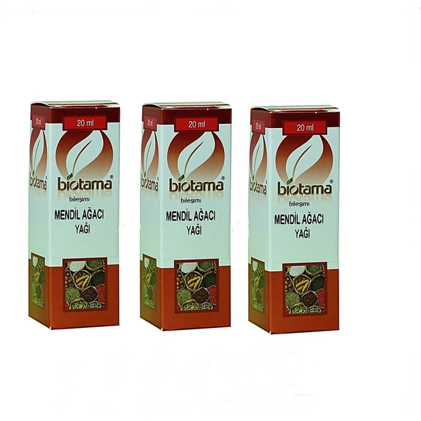 Biotama Mendil Ağacı Yağı 20 ml x 3 Adet ürün görseli