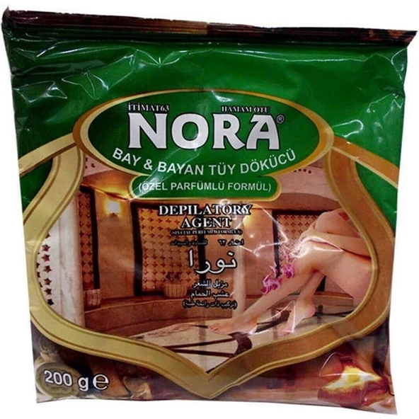 Nora Hamam Otu Tüy Dökücü Toz 200GR 5 Adet X5 - 1