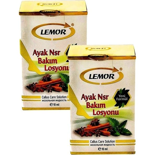 Tunalı Life Lemor Ayak Nsr Bakım Solüsyonu 10ML 2 Adet - 1