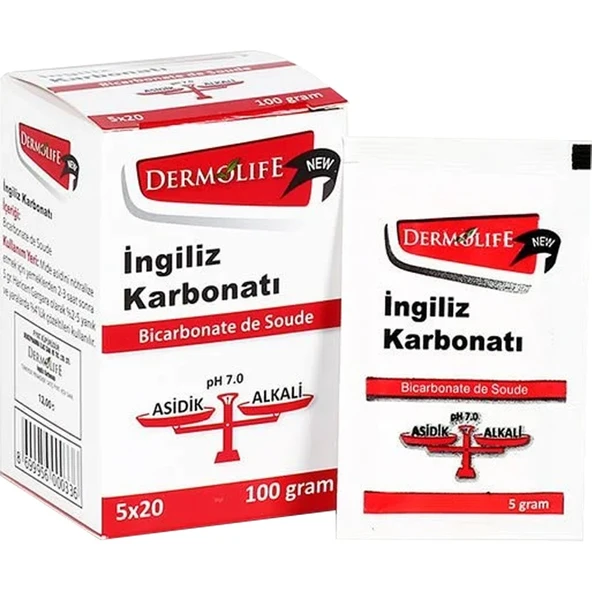 Dermolife Ingiliz Karbonatı 20 Stick Denizpharma ürün görseli