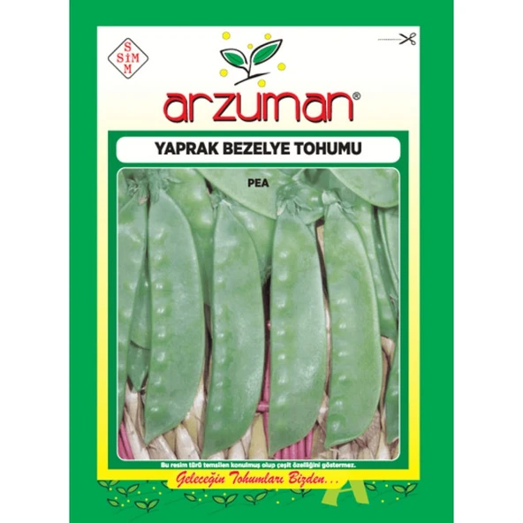Arzuman Sebze Yaprak Bezelye Tohum - 1