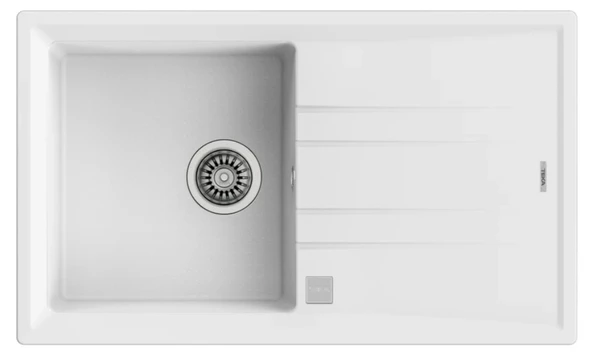 TEKA STONE 50 B-TG BEYAZ TEZGAHÜSTÜ GRANİT EVYE ürün görseli